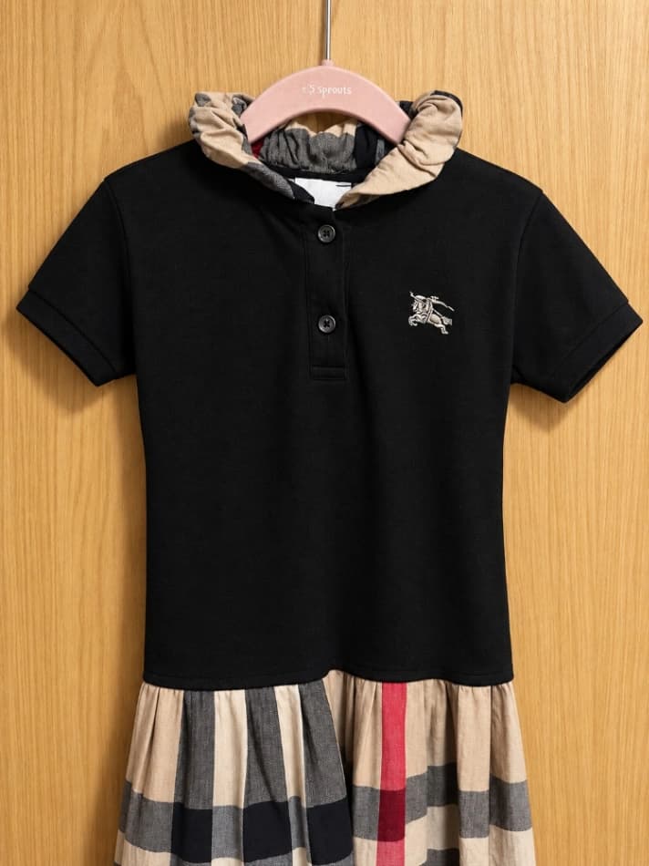 Burberry kleit, lastele, vanus 5-6