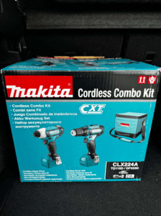 Makita akutrell - CLX224A CXT 12V Max juhtmeta tööriistakomplekt